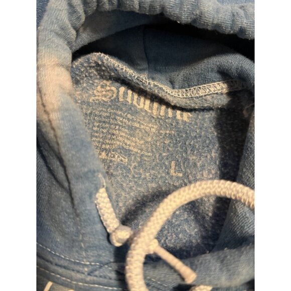 Sublime Inna L.B.C. Tie-Dye Blue Hoodie Sweatshirt LG - Picture 4 of 4